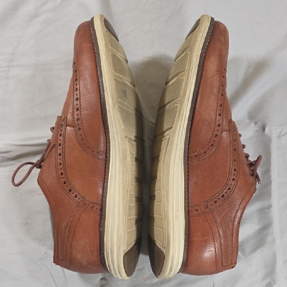 Cole Haan Tan Leather Grand 0S Oxfords - Picture 5 of 7